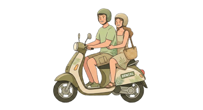 Couple on Bike